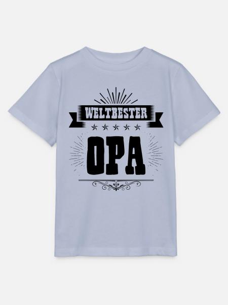 Weltbester Opa - Stanley/Stella Kinder T-Shirt MINI CREATOR - Lavendel-Violett