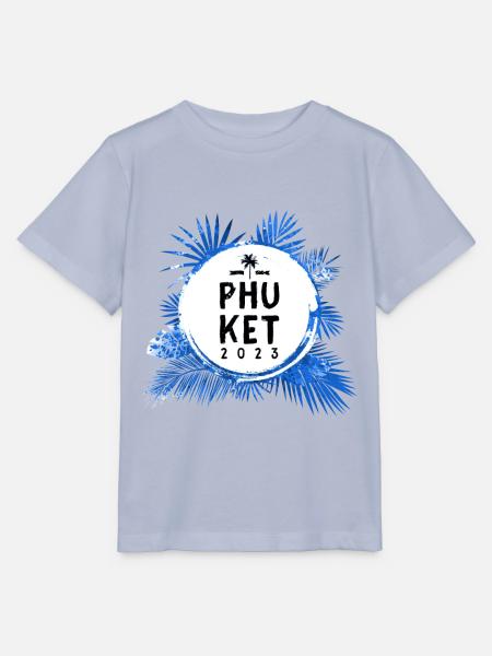 Phuket 2023 Bunt - Stanley/Stella Kinder T-Shirt MINI CREATOR - Lavendel-Violett