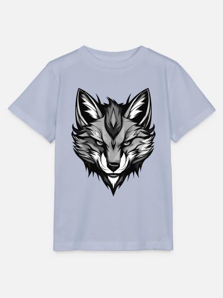 Fuchs Kopf - Stanley/Stella Kinder T-Shirt MINI CREATOR - Lavendel-Violett