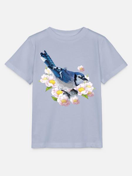 Blaue Chara - Stanley/Stella Kinder T-Shirt MINI CREATOR - Lavendel-Violett
