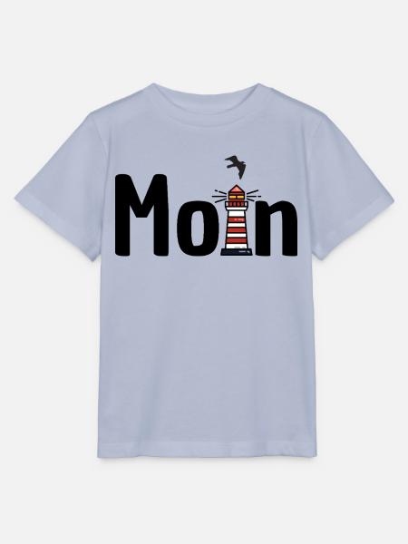 Moin Leuchtturm Möwe - Stanley/Stella Kinder T-Shirt MINI CREATOR - Lavendel-Violett