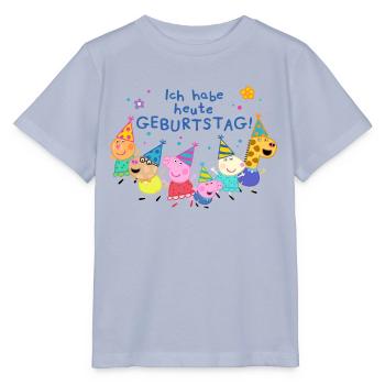 Peppa Pig Geburtstagsdesign Mit Spruch - Stanley/Stella Kinder T-Shirt MINI CREATOR  - Lavendel-Violett - Vorne - Braiden (125cm)