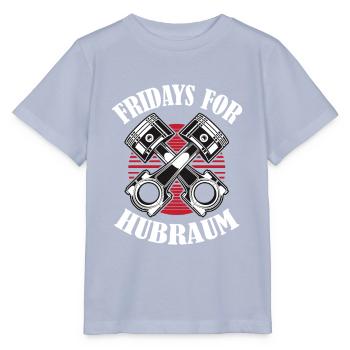 Fridays for Hubraum - Anti Fridays for future - Stanley/Stella Kinder T-Shirt MINI CREATOR  - Lavendel-Violett - Vorne - Braiden (125cm)