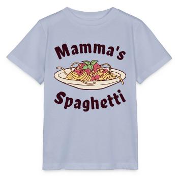 Mamma's Spaghetti - Stanley/Stella Kinder T-Shirt MINI CREATOR  - Lavendel-Violett - Vorne - Braiden (125cm)