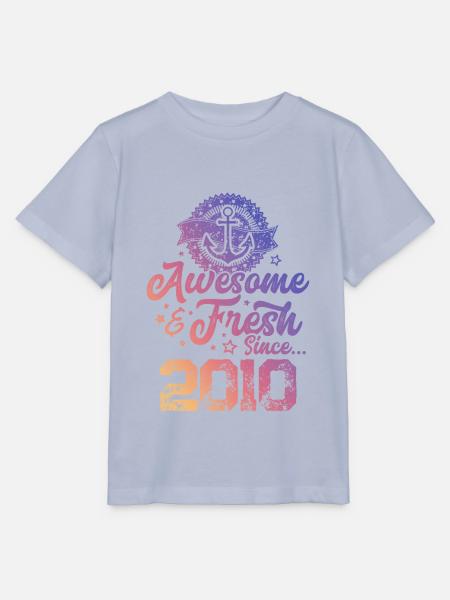 2010 awesome fresh - Stanley/Stella Kinder T-Shirt MINI CREATOR - Lavendel-Violett