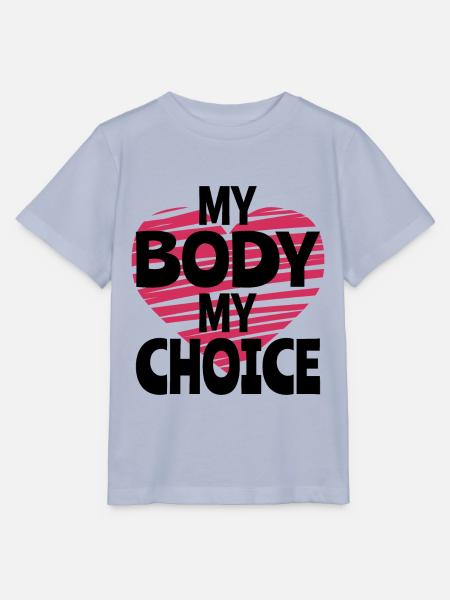 Mein Körper Meine Entscheidung - Stanley/Stella Kinder T-Shirt MINI CREATOR - Lavendel-Violett