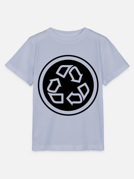 Recycling Symbol - Stanley/Stella Kinder T-Shirt MINI CREATOR - Lavendel-Violett