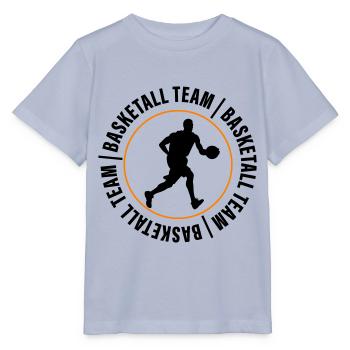 Basketball Team Verein Mann - Stanley/Stella Kinder T-Shirt MINI CREATOR  - Lavendel-Violett - Vorne - Braiden (125cm)