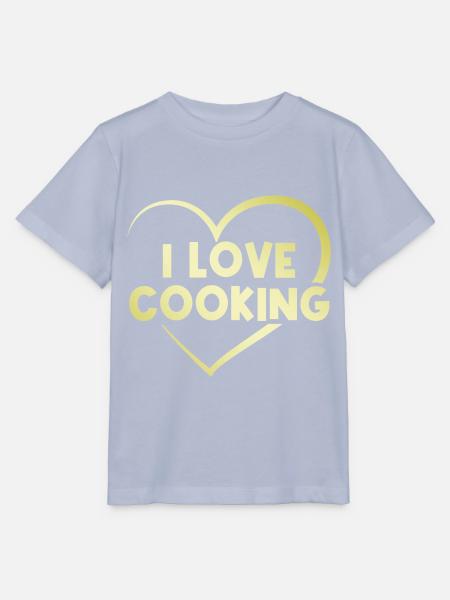 Ich liebe Kochen - Stanley/Stella Kinder T-Shirt MINI CREATOR - Lavendel-Violett