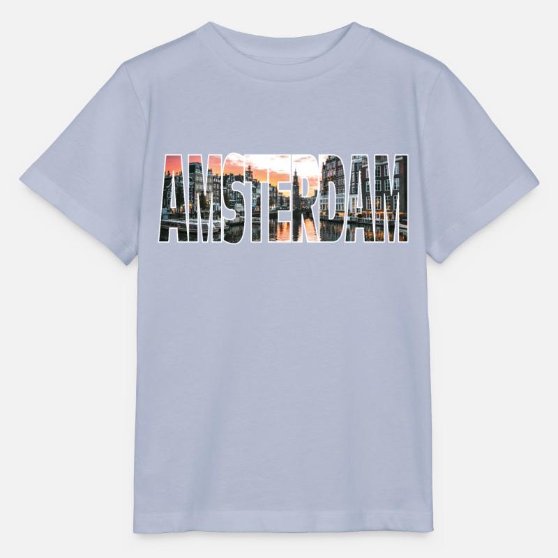 Amsterdam - T-shirt bio MINI CREATOR Stanley/Stella Enfant - lavande-violet