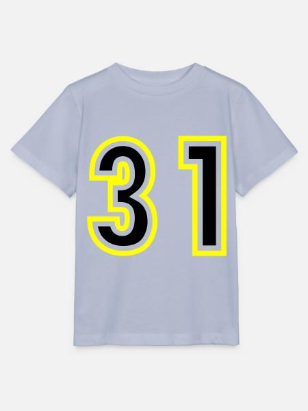 31 Zahl College - Stanley/Stella Kinder T-Shirt MINI CREATOR - Lavendel-Violett