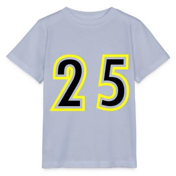 25 Nombre Collège - T-shirt bio MINI CREATOR Stanley/Stella Enfant - lavande-violet - Devant - Braiden (125cm)