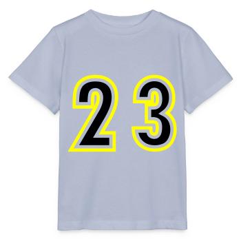 23 Zahl College - Stanley/Stella Kinder T-Shirt MINI CREATOR  - Lavendel-Violett - Vorne - Braiden (125cm)