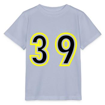 39 Zahl College - Stanley/Stella Kinder T-Shirt MINI CREATOR  - Lavendel-Violett - Vorne - Braiden (125cm)