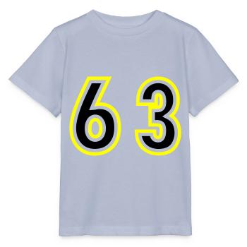 63 Nombre Collège - T-shirt bio MINI CREATOR Stanley/Stella Enfant - lavande-violet - Devant - Braiden (125cm)
