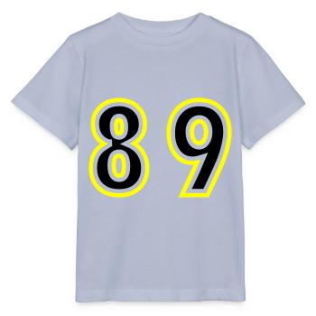 89 Zahl College - Stanley/Stella Kinder T-Shirt MINI CREATOR  - Lavendel-Violett - Vorne - Braiden (125cm)