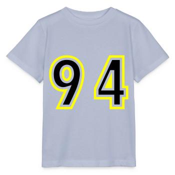 94 Zahl College - Stanley/Stella Kinder T-Shirt MINI CREATOR  - Lavendel-Violett - Vorne - Braiden (125cm)