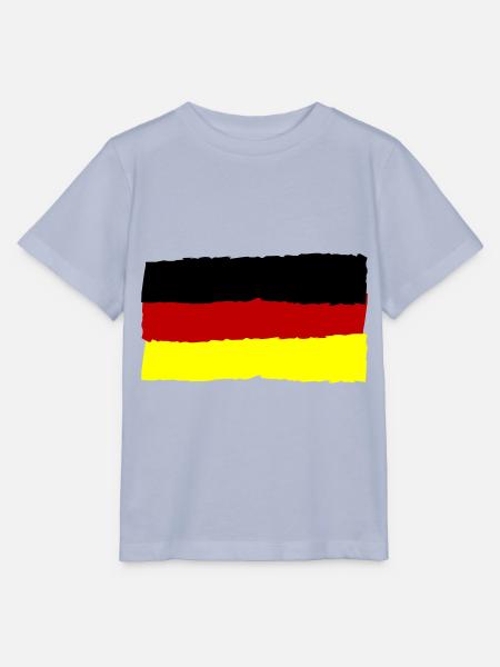 Deutschland Flagge Fahne - Stanley/Stella Kinder T-Shirt MINI CREATOR  - Lavendel-Violett