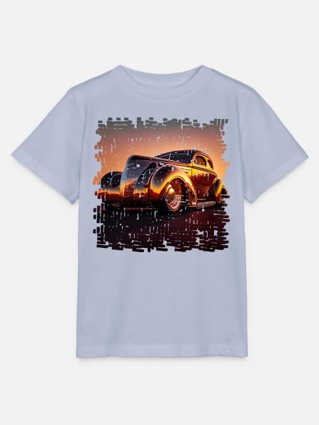 Beschleunigungsrennen oder Drag Racing - Stanley/Stella Kinder T-Shirt MINI CREATOR - Lavendel-Violett