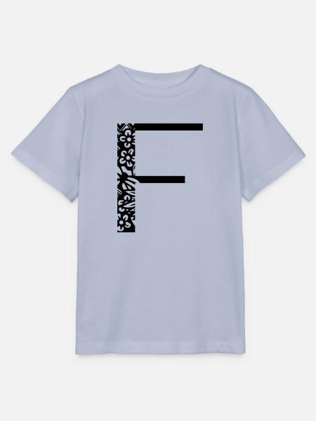 Buchstabe F - Stanley/Stella Kinder T-Shirt MINI CREATOR - Lavendel-Violett