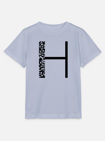Buchstabe H - Stanley/Stella Kinder T-Shirt MINI CREATOR  - Lavendel-Violett