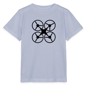 Drohne - Stanley/Stella Kinder T-Shirt MINI CREATOR  - Lavendel-Violett - Vorne - Braiden (125cm)