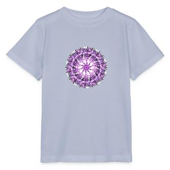 Mandala - Stanley/Stella Kinder T-Shirt MINI CREATOR  - Lavendel-Violett - Vorne - Braiden (125cm)