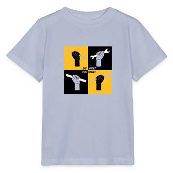 Do what U want [vec] - Stanley/Stella Kinder T-Shirt MINI CREATOR  - Lavendel-Violett - Vorne - Braiden (125cm)