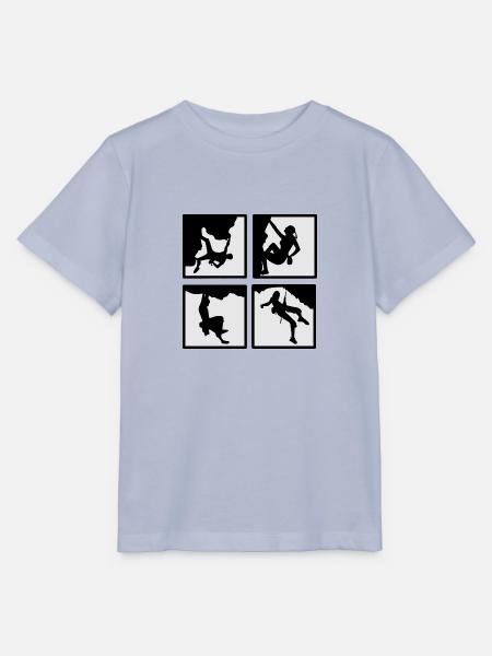 Climbing - Stanley/Stella Kinder T-Shirt MINI CREATOR  - Lavendel-Violett
