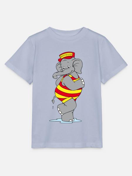 Benjamin Blümchen als Bademeister - Stanley/Stella Kinder T-Shirt MINI CREATOR  - Lavendel-Violett