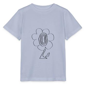 Flower, Power, Flower, Lust for Life, Sun - Stanley/Stella MINI CREATOR Kids’ T-Shirt - lavender-violet - Front - Braiden (125cm)