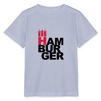 Manteau HAMBURGER 2c Hambourg des bras - T-shirt bio MINI CREATOR Stanley/Stella Enfant - lavande-violet - Devant - Braiden (125cm)