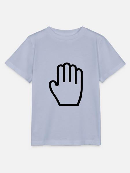 hand - Stanley/Stella Kinder T-Shirt MINI CREATOR - Lavendel-Violett