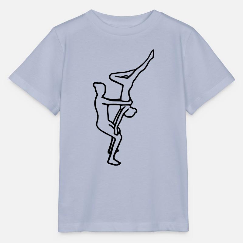 Akrobatik - Stanley/Stella Kinder T-Shirt MINI CREATOR  - Lavendel-Violett