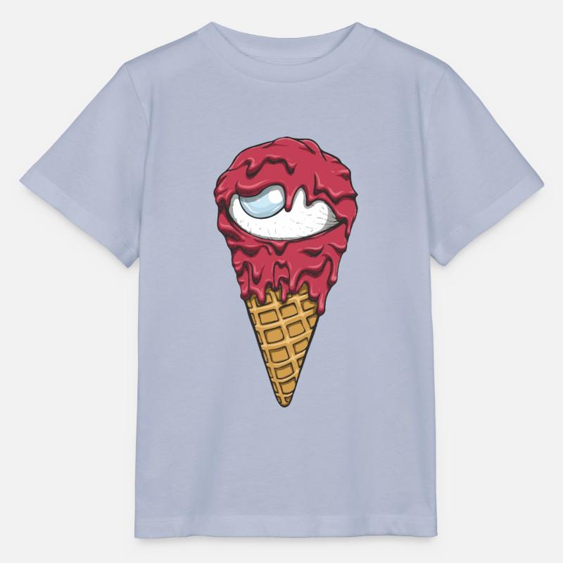 Eis Augen - Stanley/Stella Kinder T-Shirt MINI CREATOR - Lavendel-Violett