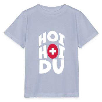 Hoi Hoi Du | Suisse allemand | Dialecte suisse - T-shirt bio MINI CREATOR Stanley/Stella Enfant - lavande-violet - Devant - Braiden (125cm)