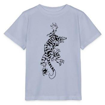 tigre - T-shirt bio MINI CREATOR Stanley/Stella Enfant - lavande-violet - Devant - Braiden (125cm)