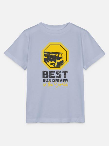 Best Bus Driver - Stanley/Stella Kinder T-Shirt MINI CREATOR - Lavendel-Violett