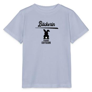 Bäckerin Frohe Ostern Ostergeschenk Bäckerei Oster - Stanley/Stella Kinder T-Shirt MINI CREATOR  - Lavendel-Violett - Vorne - Braiden (125cm)