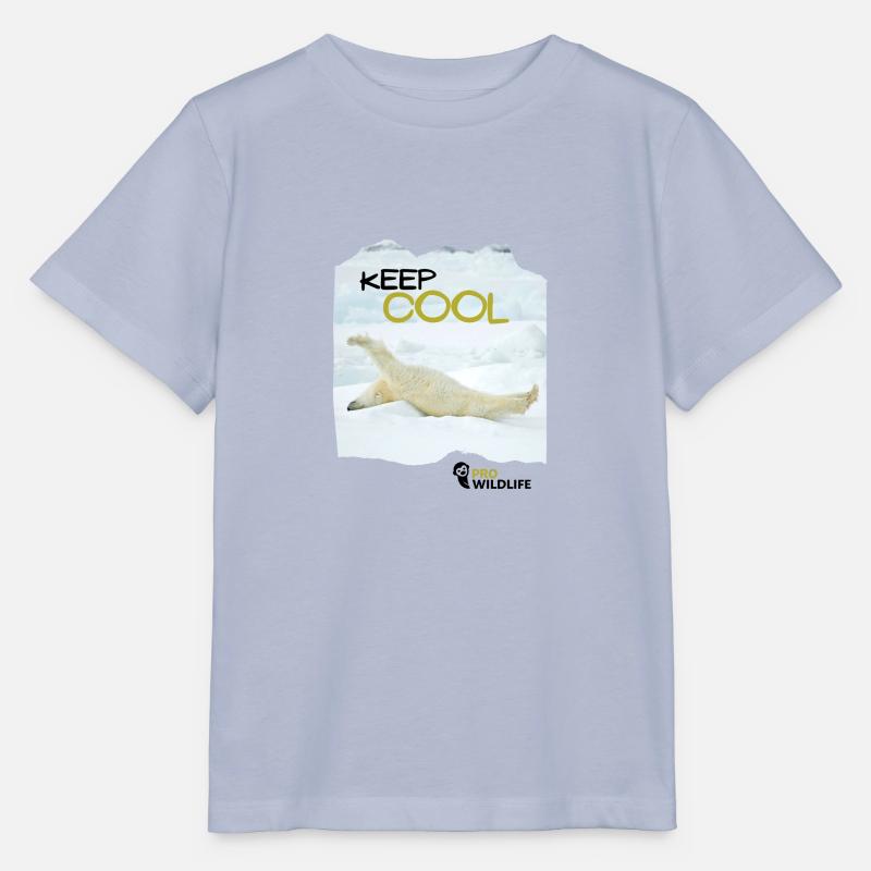 KEEP COOL Eisbär - Stanley/Stella Kinder T-Shirt MINI CREATOR  - Lavendel-Violett