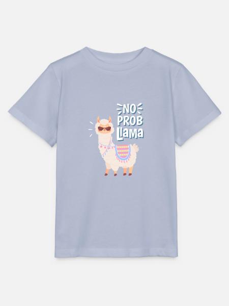 cooles Lama - Stanley/Stella Kinder T-Shirt MINI CREATOR - Lavendel-Violett