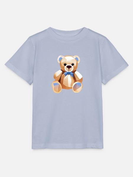 TEDDY BEAR - TEDDYBÄR - KUSCHELBÄR - PLÜSCHBÄR - Stanley/Stella Kinder T-Shirt MINI CREATOR  - Lavendel-Violett