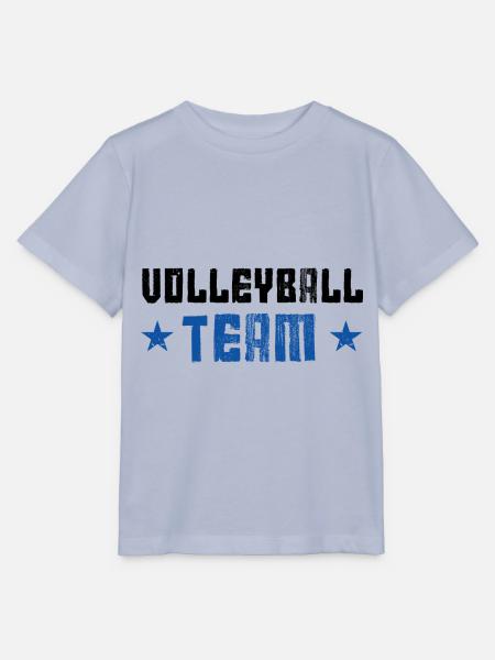 Volleyball Team - Stanley/Stella Kinder T-Shirt MINI CREATOR - Lavendel-Violett
