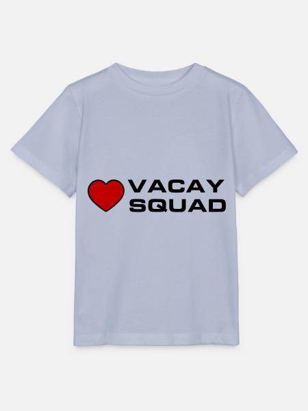 Vacay Squad - Stanley/Stella Kinder T-Shirt MINI CREATOR - Lavendel-Violett