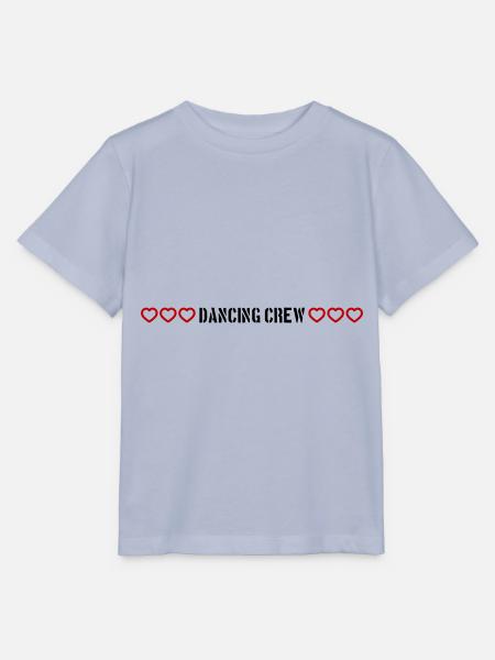 dancing crew herzchen - Stanley/Stella Kinder T-Shirt MINI CREATOR - Lavendel-Violett