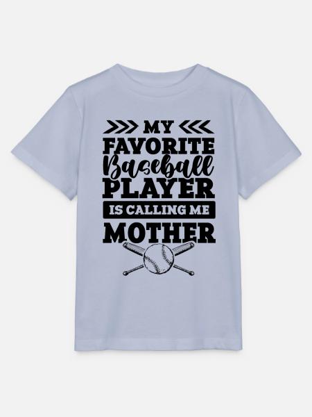 baseball mother - Stanley/Stella Kinder T-Shirt MINI CREATOR - Lavendel-Violett