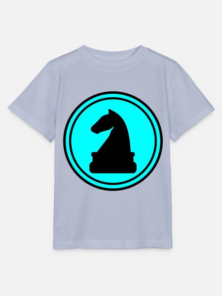Pferd Schachfigur - Stanley/Stella Kinder T-Shirt MINI CREATOR  - Lavendel-Violett