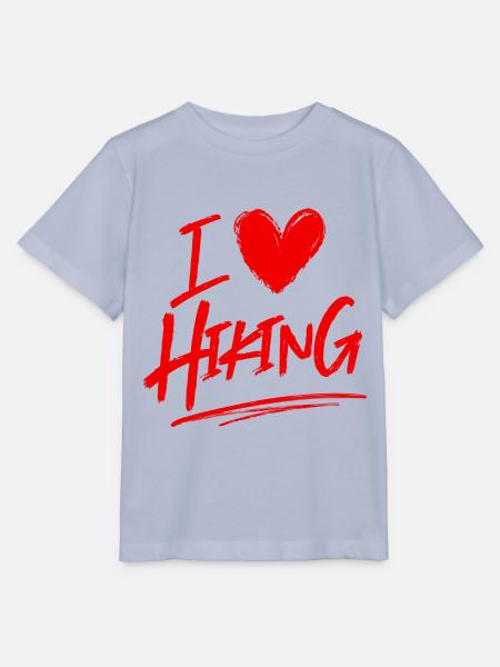 Ich liebe Hiking - Stanley/Stella Kinder T-Shirt MINI CREATOR  - Lavendel-Violett