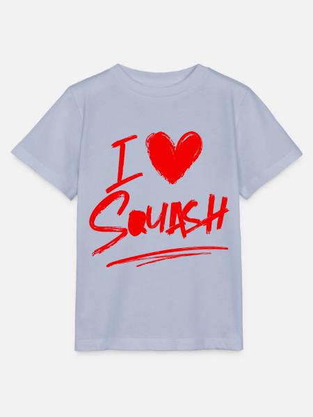 Ich liebe Squash - Stanley/Stella Kinder T-Shirt MINI CREATOR  - Lavendel-Violett