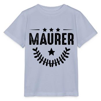 Maurer Beruf - Stanley/Stella Kinder T-Shirt MINI CREATOR  - Lavendel-Violett - Vorne - Braiden (125cm)